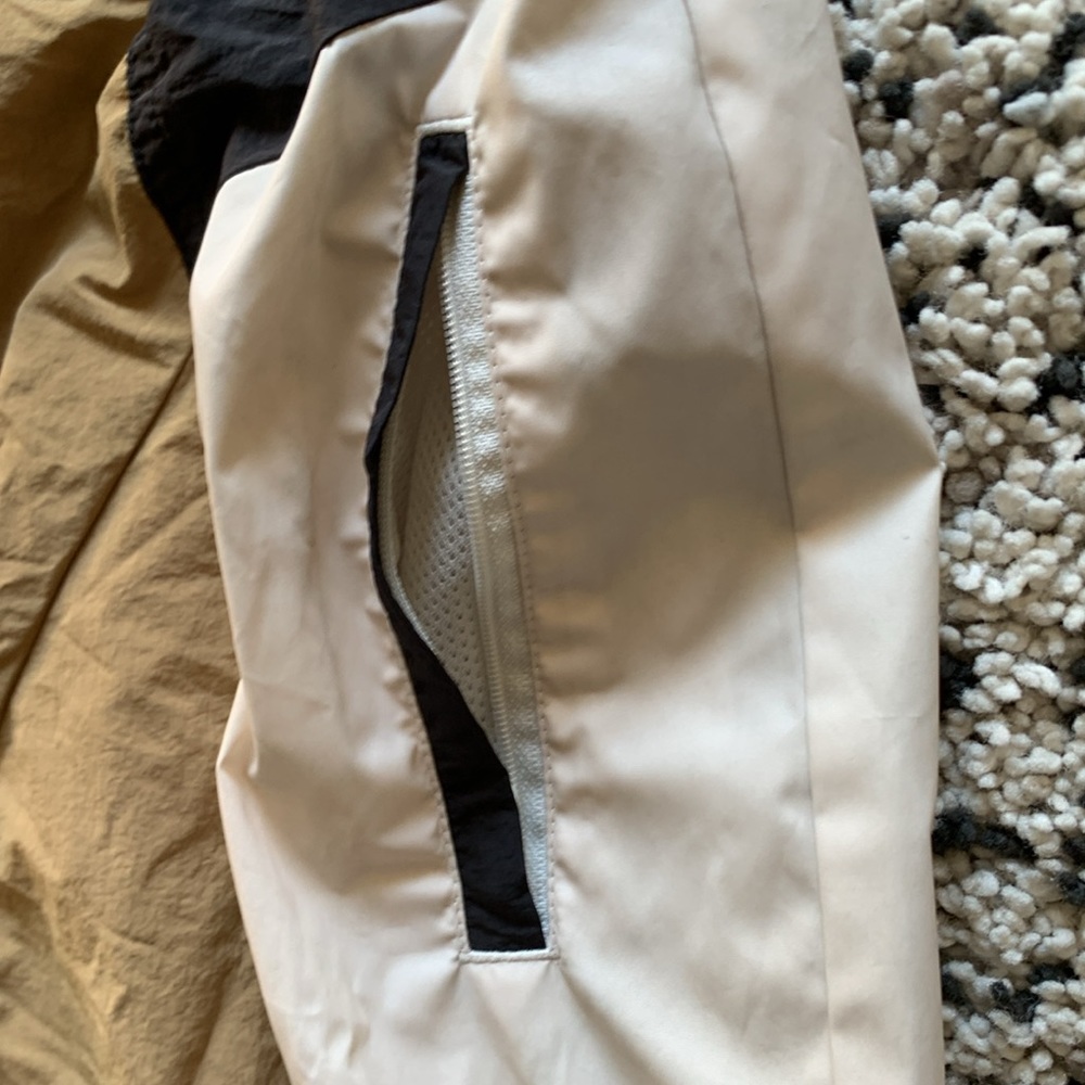 adidas Colorblock Track Pants in Orange, White, Tan and Black - Picture 8 of 16
